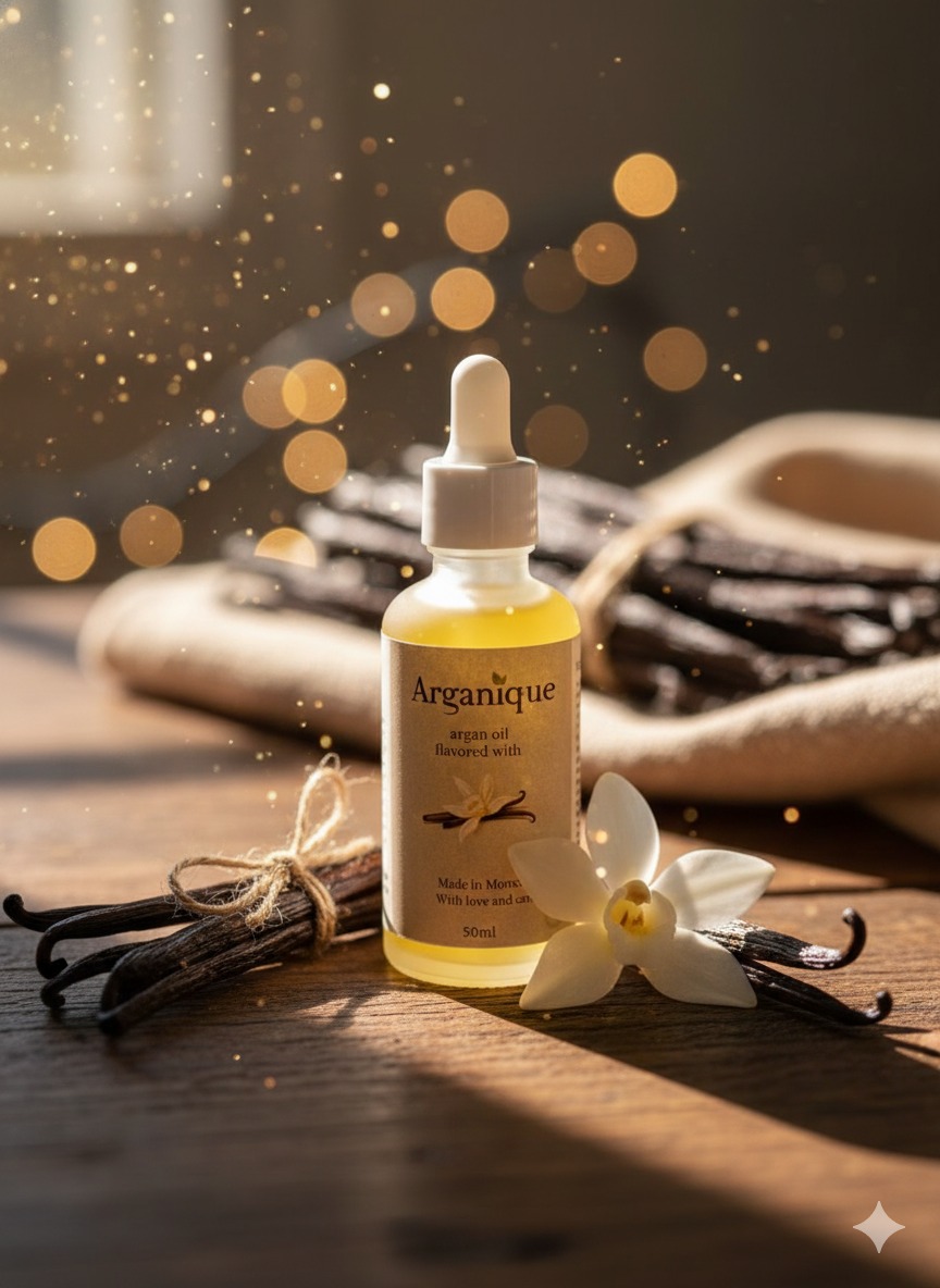 Flacon d'huile d'argan Arganique